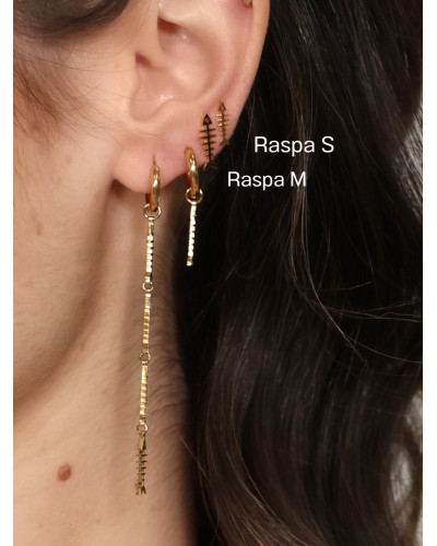 Pendientes Raspa