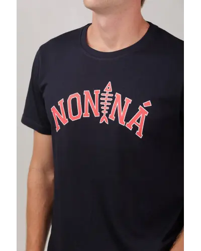 Camiseta Hombre College