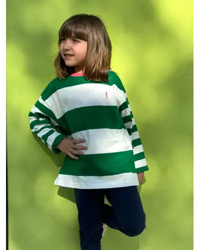 Sudadera Infantil Mix Rayas