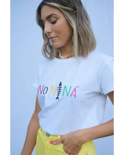 Camiseta NoNiNá Reinbou