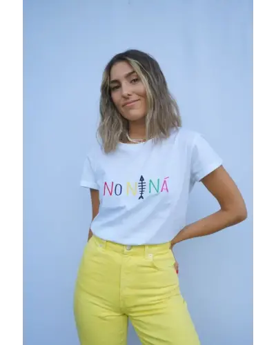 Camiseta NoNiNá Reinbou