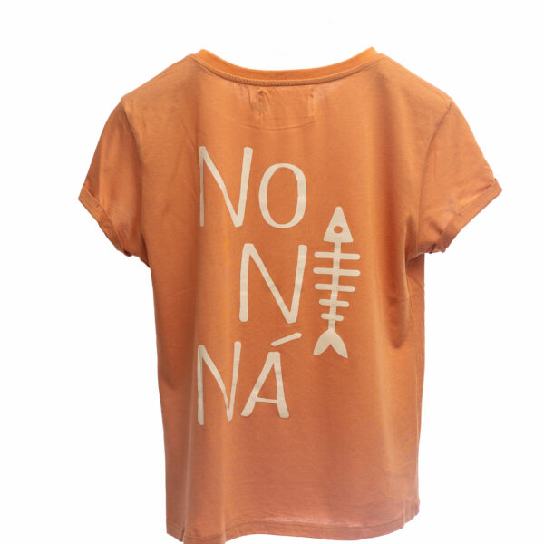Camiseta naranja  No Ni Ná